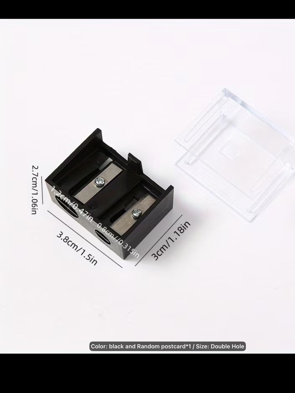 Lip & Eye Liner Pencil Sharpener with Black Lip & Eye Liner - Picture 4 of 6